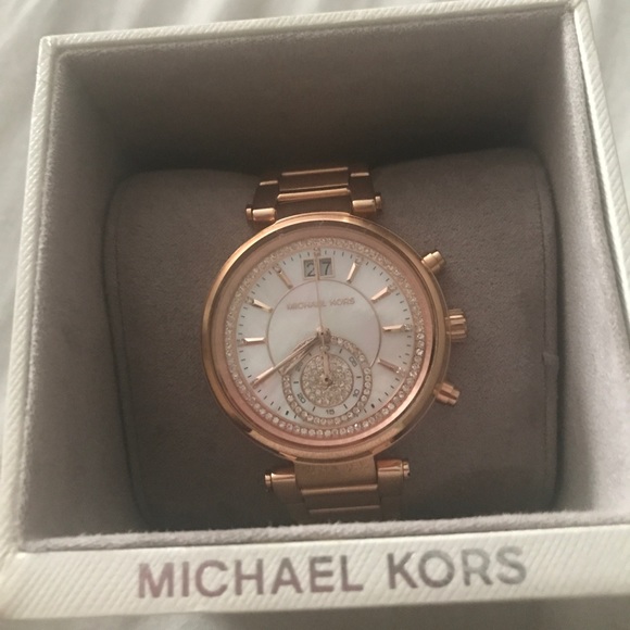 MK watch (rose gold) EC - Picture 2 of 5